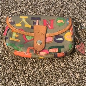 DOONEY & BOURKE Vintage Grey Wristlet